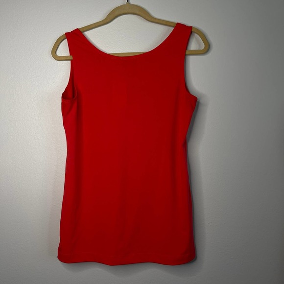 Peck & Peck Tank Top Gallery Opening Size Small Polyester Stretch Small Packable - Picture 2 of 5